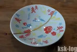 タイトボンド3による割れた食器の修復2枚目(金継ぎ風)のサムネイル