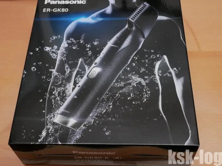 ボディトリマー: Panasonic ER-GK80-Kを購入しましたのサムネイル