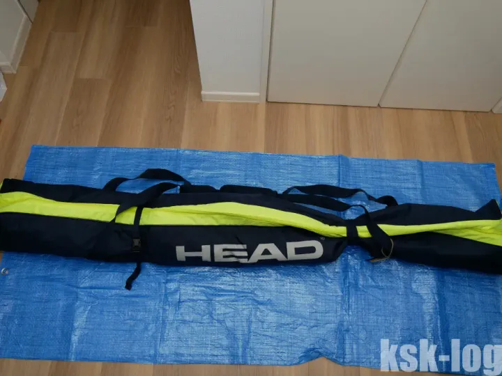 スキー板の持ち運びに全面パッド入りで良コスパのHead SKIBAG Single 175cmを購入のサムネイル