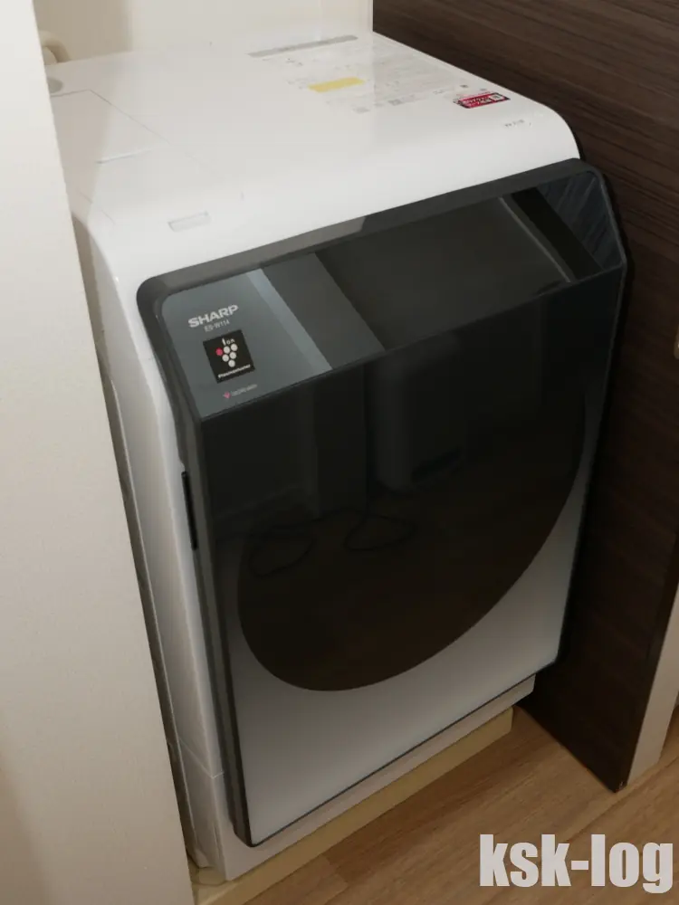 ドラム式洗濯機シャープ2022年 es-w114-sr 洗い11キロ乾燥6キロ SHARP