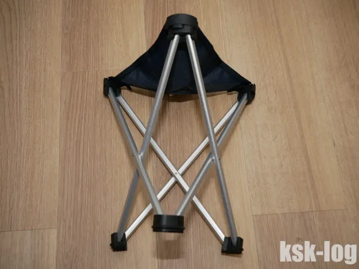 河川敷でのインラインスケート脱ぎ履き用にモンベルの折り畳み椅子であるL.W.トレールチェア26を購入したのサムネイル