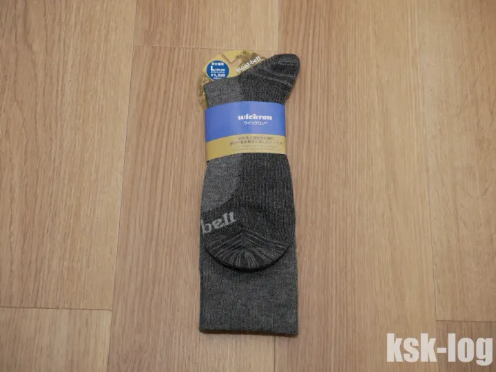 インラインスケート用の速乾靴下としてモンベルのWIC.トラベルソックスを購入したのサムネイル