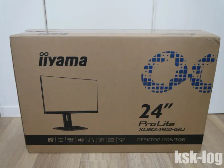 ディスプレイの故障に伴い、良コスパの液晶ディスプレイであるiiyamaのProLite XUB2492HSU-B5K(23.8型)を購入しましたのサムネイル
