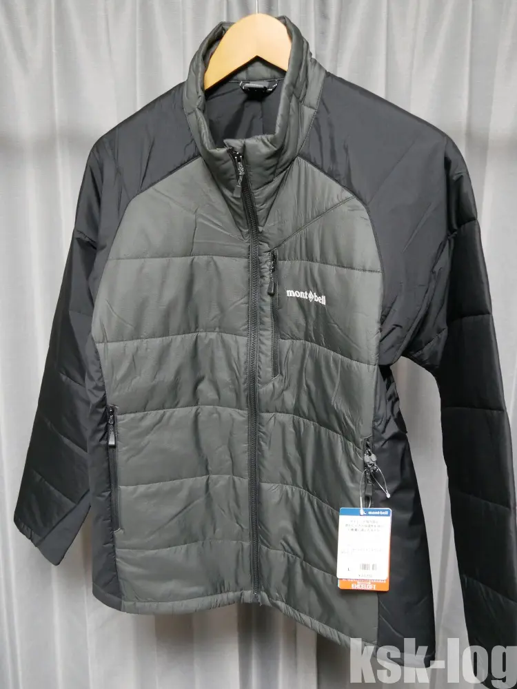 モンベルのU.L.サーマラップ ジャケットを普段着・スキー用